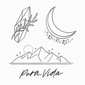 Puravida Temporary Tattoo